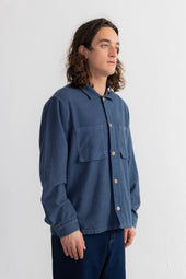 Patch Overshirt Moleskin