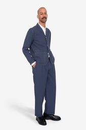Wide Fit Blazer Soft Herringbone