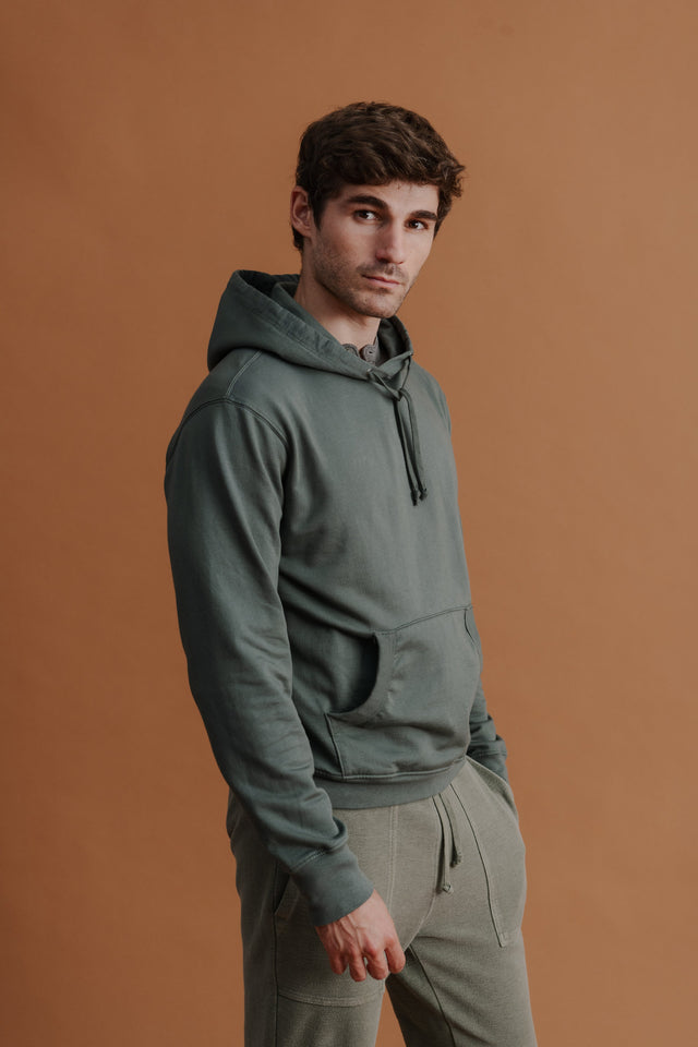 L/S Supima Pullover Hooded Sweatshirt