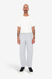 Barrel Leg Trouser Ice Twill Denim