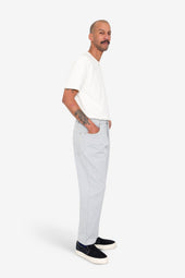 Barrel Leg Trouser Ice Twill Denim