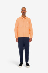 Patch Overshirt Faded Hemp Canvas