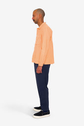 Patch Overshirt Faded Hemp Canvas