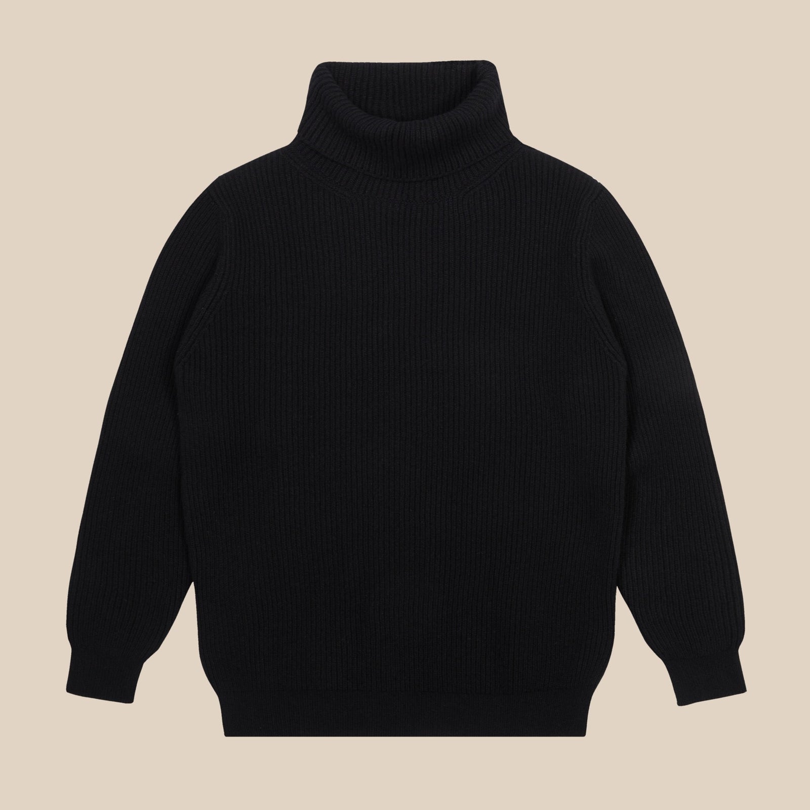 Cashmere Ribbed Submariner Rollneck In