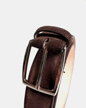 Suede Belt Coffee