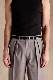 Boone Suede Western Belt
