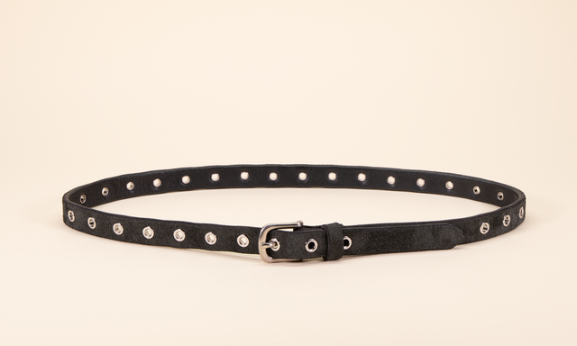 Suede Eyelet Very Slim Standard - .75"