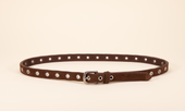 Suede Eyelet Very Slim Standard 75
