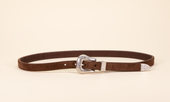 Suede Very Slim Western - .75"