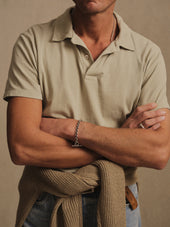 Sueded Cotton Polo