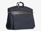 M/S Suit Carrier - Navy/Dark Brown