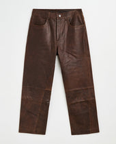 Wide Twist Leather