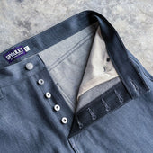 Sunset Western Jean Hattori Slate Indigo Cavalry Twill