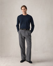 Cashmere Silk Superfine Crew Neck