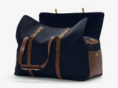 M/S Supply – Deep Sea Blue/Cuoio