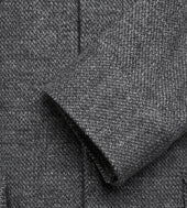 Sur Chemise Paisse En Laine Grise