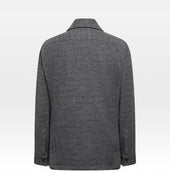 Sur Chemise Paisse En Laine Grise