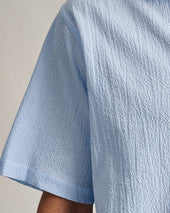 Resort Shirt I Stripe Fine Seersucker