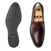 Sydney Dark Brown Burnished Calf