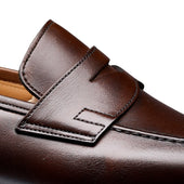 Sydney Dark Brown Burnished Calf