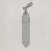 Spotted Silk Woven Tie In