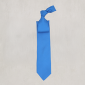 Mini Spot Printed Tie In Dark Blue