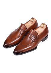 Penny Loafer With Apron Stitch
