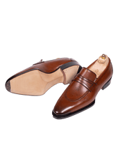 Penny Loafer With Apron Stitch