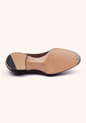 Brown Bow Tie Loafers