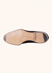 Dark Brown Suede Loafers