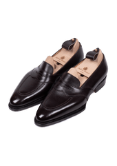 Hatchgrain Penny Loafers
