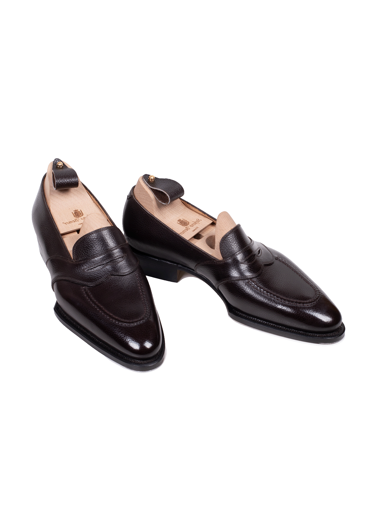 Hatchgrain Penny Loafers