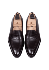 Hatchgrain Penny Loafers
