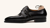 Dark Brown Single Monk Strap