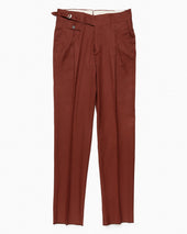 The Arancio Cotton Trousers 2 Pinces