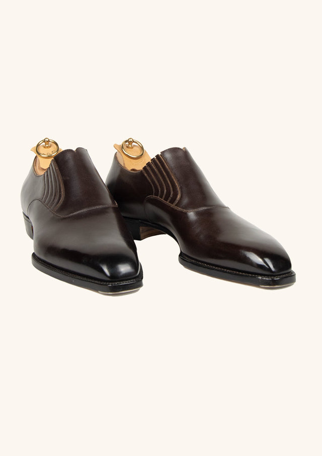 Dark Brown Lazy Man Oxfords