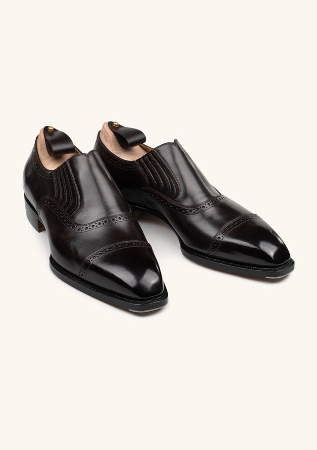 Dark Brown Lazy Man Brogues