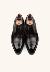 Dark Brown Lazy Man Brogues