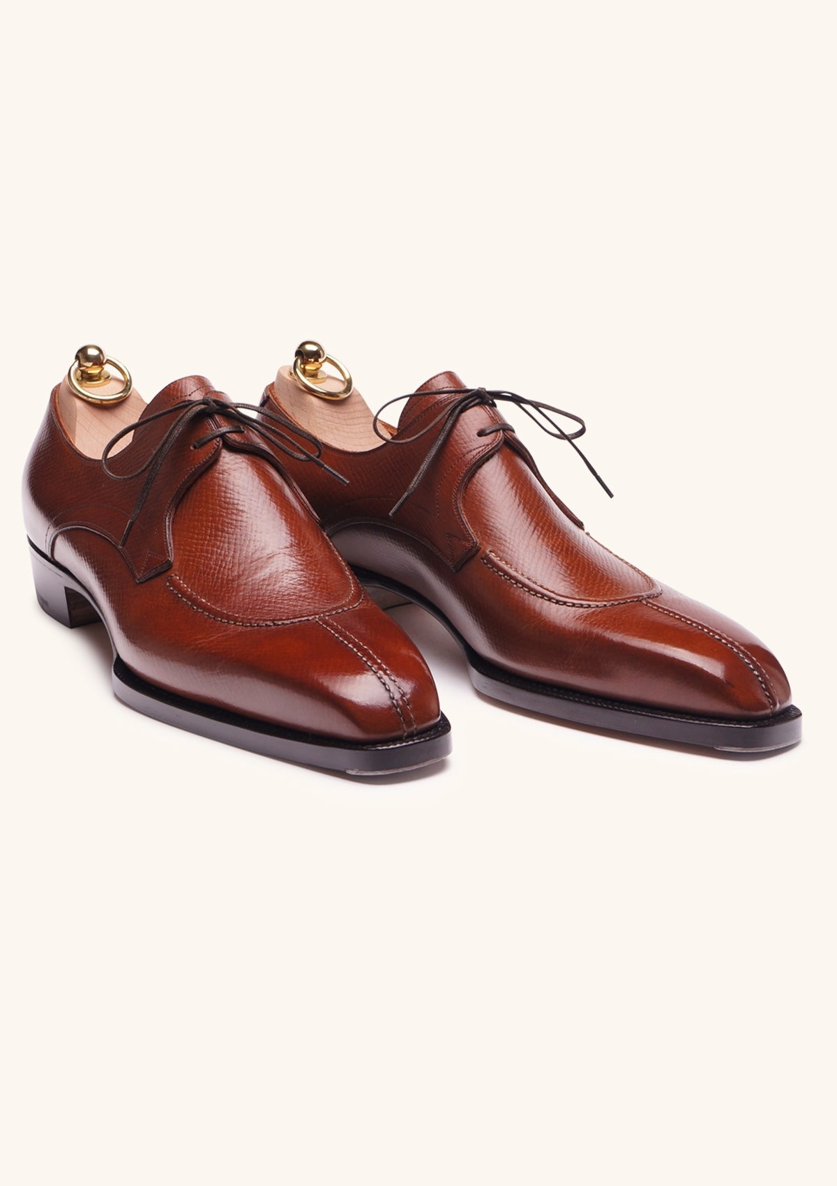 Split Toe Apron Derbies