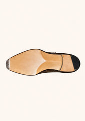 Suede Wingtip Oxfords