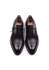 Deerskin Cap Toe Oxfords