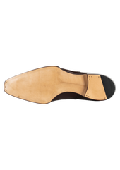 Brogued Captoe Oxfords With Medallion