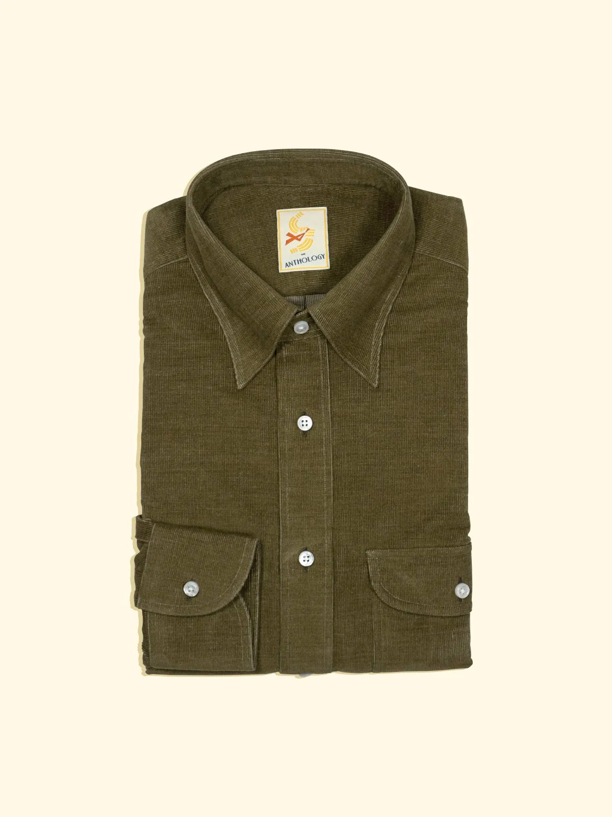 Workman Green Corduroy Shirt The Anthology