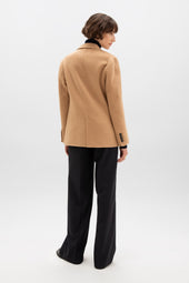 Classic Camel Cashmere Blazer