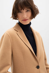 Classic Camel Cashmere Blazer