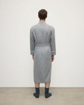 Donegal Cashmere Grey Dressing Gown