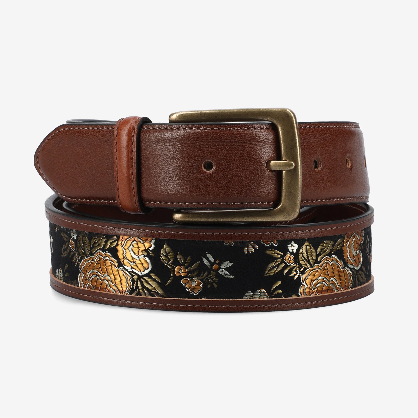 The Antonio Belt In Eden Cognac