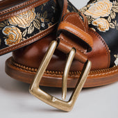 The Antonio Belt In Eden Cognac