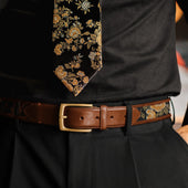 The Antonio Belt In Eden Noir