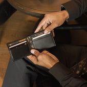 The Eden Jacquard Bi Fold Wallet